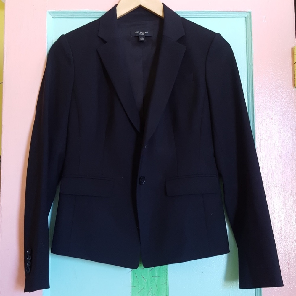 Ann Taylor Classic Black Blazer